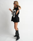 33 OVERSIZED T-SHIRT BLACK