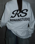 RS SIGNATURE LONGSLEEVE WHITE