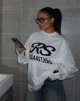 RS SIGNATURE LONGSLEEVE WHITE