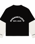 Black/White Double sleeve