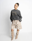 RS CAMO CARGO SHORTS DESERT CAMO