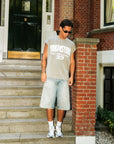 PRE-ORDER RACING SLEEVELESS T-SHIRT WASHED OLIVE
