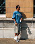 RS ATELIER T-SHIRT WASHED BLUE