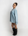 PRE-ORDER RONAN EE LONGSLEEVE WASHED BLUE