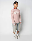 RS STRIPE LONGSLEEVE RED