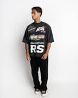 RS RACING T-SHIRT BLACK