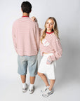 RS STRIPE LONGSLEEVE RED
