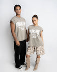 RACING SLEEVELESS T-SHIRT WASHED OLIVE