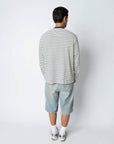 PRE-ORDER RS STRIPE LONGSLEEVE NAVY