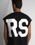 RS SLEEVELESS T-SHIRT BLACK