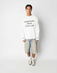 PRE-ORDER ATELIER LONGSLEEVE WASHED WHITE