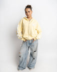 STUDIO ZIP UP BUTTER YELLOW