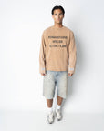 ATELIER LONGSLEEVE WASHED BROWN