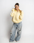 STUDIO ZIP UP BUTTER YELLOW