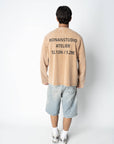 ATELIER LONGSLEEVE WASHED BROWN