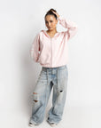 STUDIO ZIP UP PINK