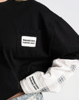 PRE-ORDER ATELIER DOUBLE SLEEVE FLANNEL BLACK