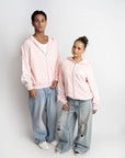 STUDIO ZIP UP PINK