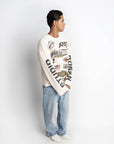 RACING WAFFLE LONGSLEEVE OFF SAND