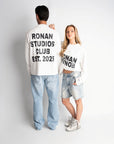 CLUB OVERSIZED LONGSLEEVE WHITE