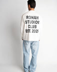 CLUB OVERSIZED LONGSLEEVE WHITE