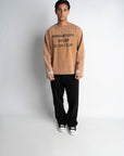 ATELIER LONGSLEEVE WASHED BROWN
