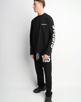 STUDIO BLACK OVERSIZED LONGSLEEVE
