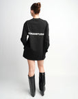 STUDIO BLACK OVERSIZED LONGSLEEVE