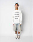 WORLDWIDE LONGSLEEVE WHITE