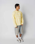 WORLDWIDE LONGSLEEVE BUTTER YELLOW