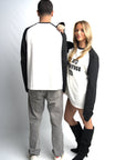MIRROR LONGSLEEVE BLACK & WHITE
