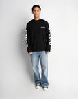 STUDIO BLACK OVERSIZED LONGSLEEVE