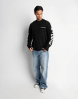 STUDIO BLACK OVERSIZED LONGSLEEVE