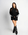 STUDIO BLACK OVERSIZED LONGSLEEVE