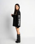 STUDIO BLACK OVERSIZED LONGSLEEVE