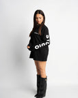 STUDIO BLACK OVERSIZED LONGSLEEVE