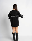 STUDIO BLACK OVERSIZED LONGSLEEVE