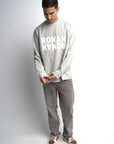 CLUB OVERSIZED LONGSLEEVE GREY