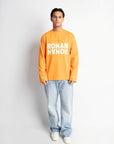 CLUB OVERSIZED LONGSLEEVE ORANGE