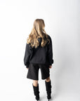 RONAN ARCHIVE ZIP UP BLACK