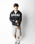 RONAN ARCHIVE ZIP UP BLACK