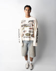 PRE-ORDER RACING WAFFLE LONGSLEEVE OFF SAND