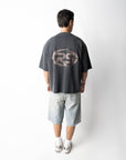RS NO. 33 T-SHIRT WASHED BLACK