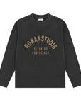 PRE-ORDER RONAN EE LONGSLEEVE WASHED BLACK