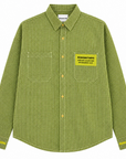 ATELIER FLANNEL SHIRT GREEN