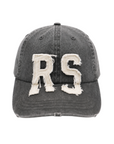 RS CAP WASHED BLACK