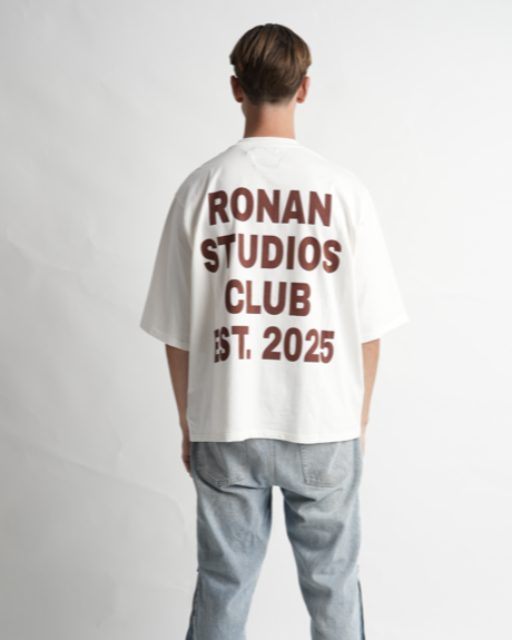 Ronanstudio white oversized t-shirt
