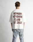 Ronanstudio white oversized t-shirt