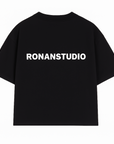 Ronanstudio black oversized t-shirt