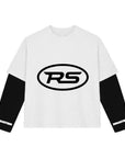 RS DOUBLE SLEEVE WHITE & BLACK